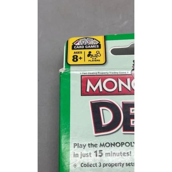Monopoly Deal Card Game Ages 8+ For 2-5 Players By Hasbro Gaming READ - Picture 6 of 8